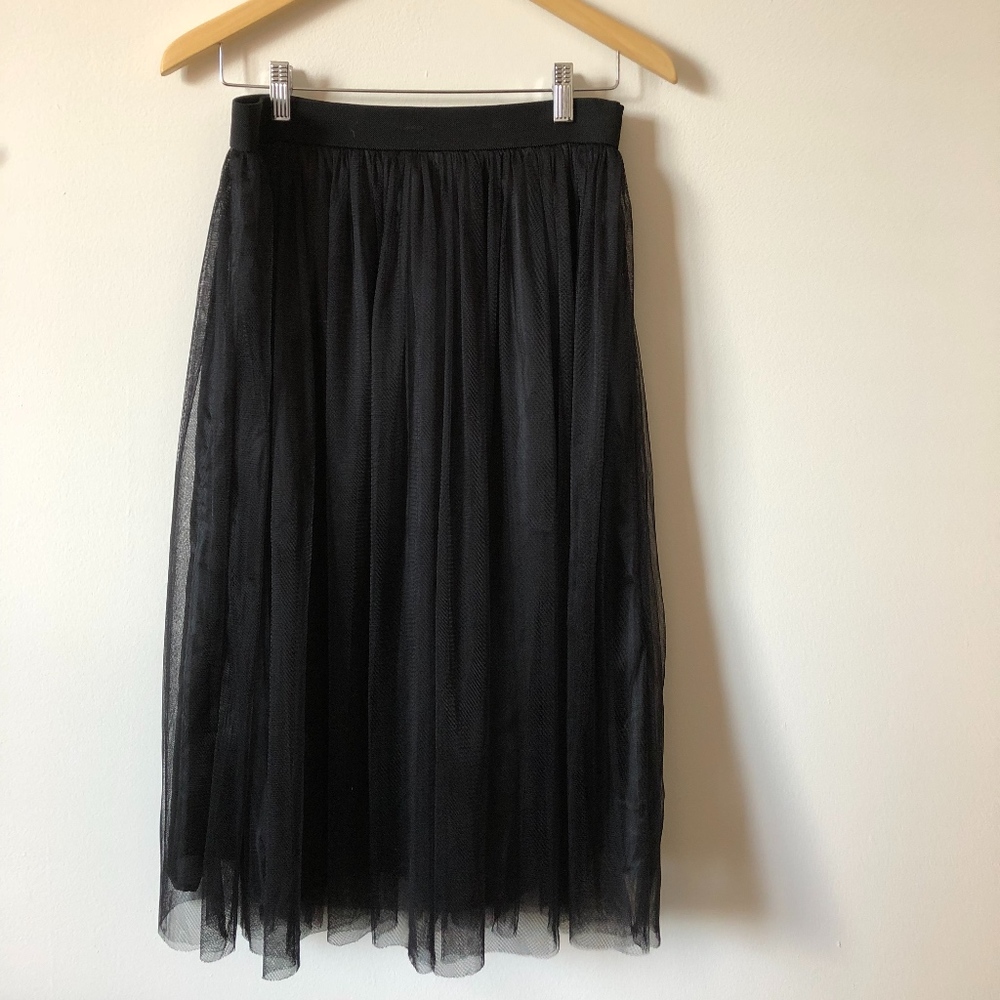 Black Tulle Skirt